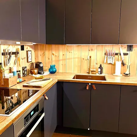 Elegant 2 Bedroom In, Out Next To Fyri In 公寓 *