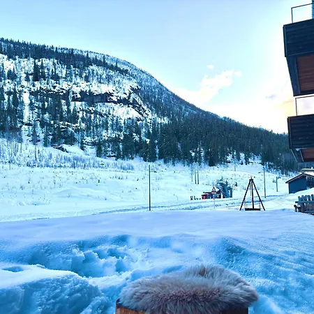 Elegant 2 bedroom ski in, ski out apartment next to Fyri Resort in Hemsedal *