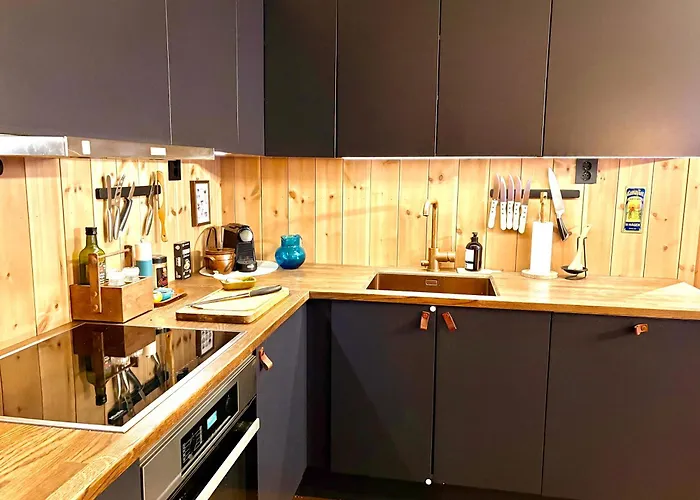 Elegant 2 Bedroom In, Out Next To Fyri In 公寓 *