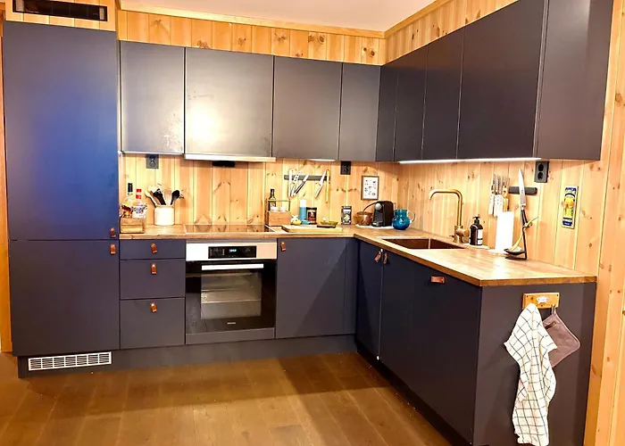Elegant 2 Bedroom In, Out Next To Fyri In 海姆瑟达尔